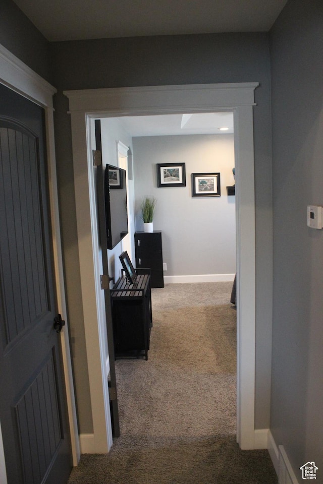 730 S 300 W, Garland, UT 84312 - hallway with carpet and baseboards