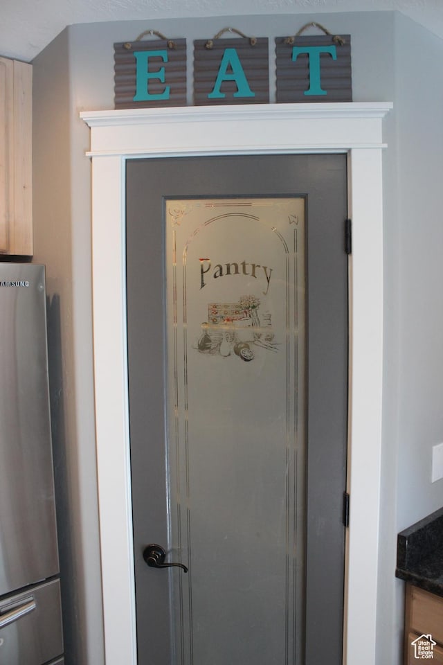 730 S 300 W, Garland, UT 84312 - detailed view of freestanding refrigerator
