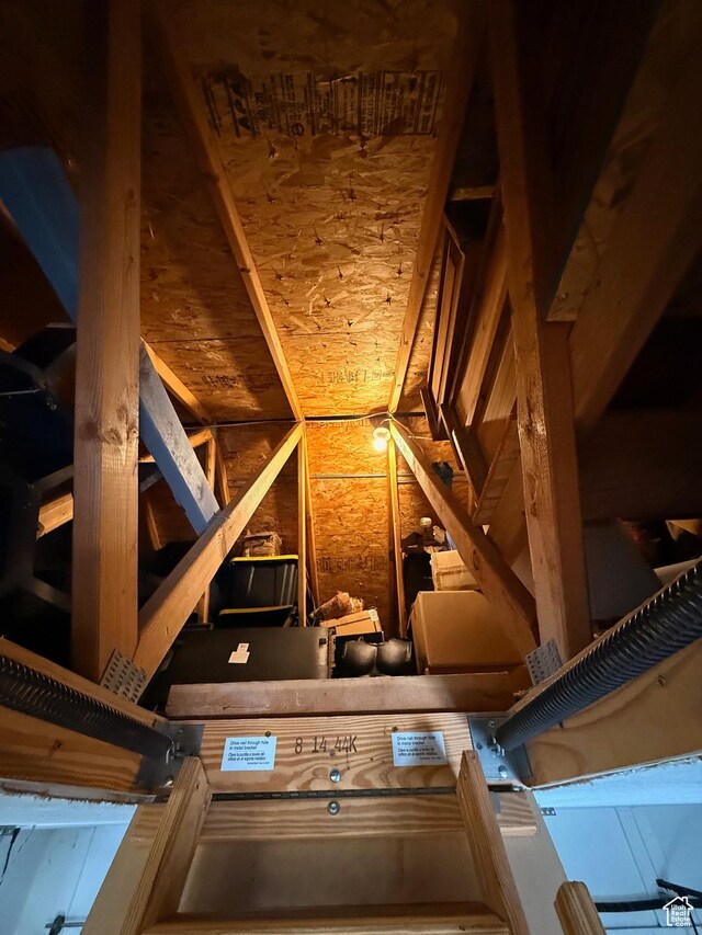730 S 300 W, Garland, UT 84312 - view of unfinished attic