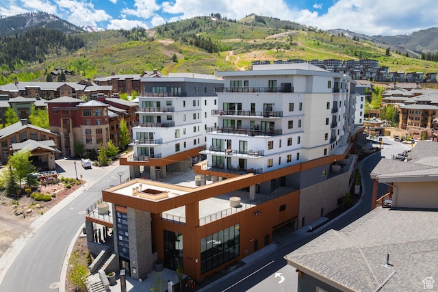 2417 W High Rd Unit 1504, Park City, UT 84098 - view of building exterior with a mountain view