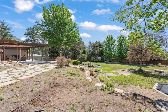 3 Dawn Hill Dr, Sandy, UT 84092 - view of yard with a patio area and a pergola