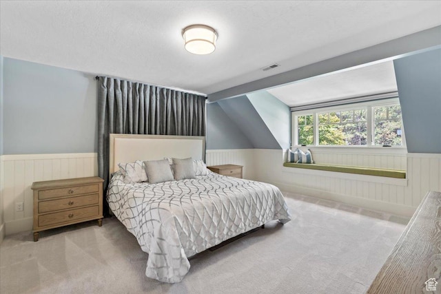 3 Dawn Hill Dr, Sandy, UT 84092 - carpeted bedroom with a wainscoted wall and lofted ceiling
