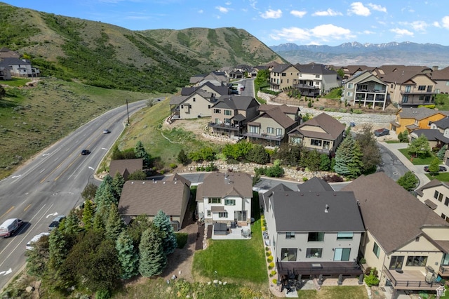 14585 S Delacroix Dr S, Draper, UT 84020 - aerial view of property's location featuring nearby suburban area and mountains