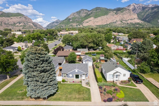 2058 Van Buren Ave, Ogden, UT 84401 - aerial perspective of suburban area with a mountainous background