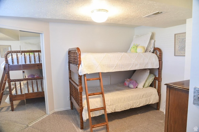 14114 S 3600 W, Bluffdale, UT 84065 - bedroom with carpet flooring and a textured ceiling