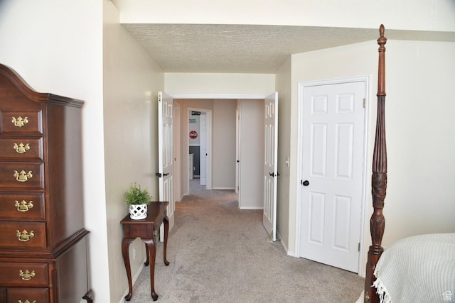 14114 S 3600 W, Bluffdale, UT 84065 - bedroom featuring light carpet, a textured ceiling, and baseboards