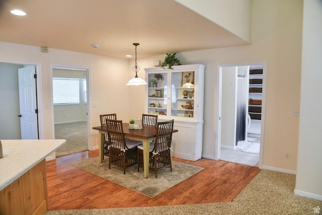 14114 S 3600 W, Bluffdale, UT 84065 - dining area featuring baseboards and recessed lighting