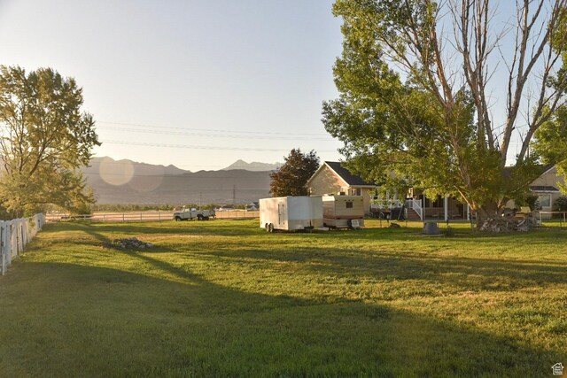 14114 S 3600 W, Bluffdale, UT 84065 - view of yard with a mountain view
