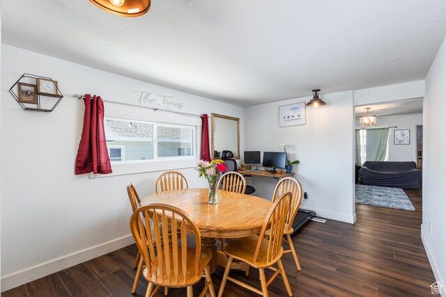 824 N 200 E, Price, UT 84501 - dining room featuring wood finished floors and baseboards
