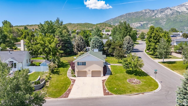 543 Hillside Cir, Alpine, UT 84004 - drone / aerial view of a mountainous background