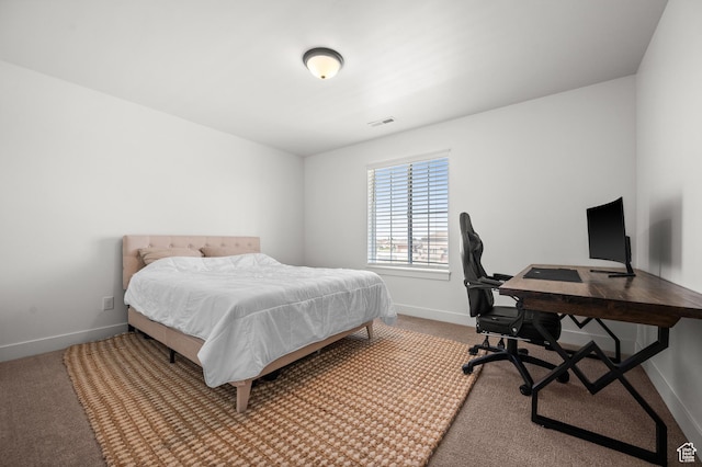 4681 W 75 N, West Point, UT 84015 - bedroom featuring baseboards, carpet floors, and an office area