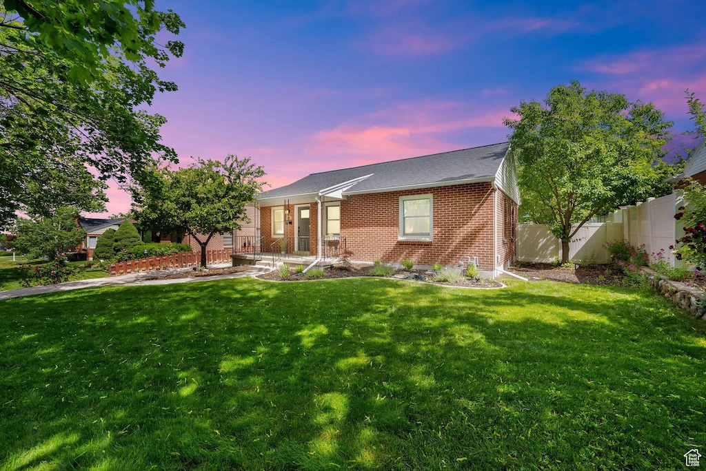 2635 E 2940 S, Salt Lake City, UT 84109 - ranch-style home with brick siding and roof with shingles