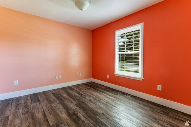 3380 S 930 W, Syracuse, UT 84075 - empty room featuring dark wood-type flooring and baseboards
