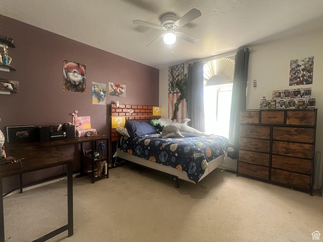 865 E 980 N, Tooele, UT 84074 - bedroom with carpet flooring and a ceiling fan