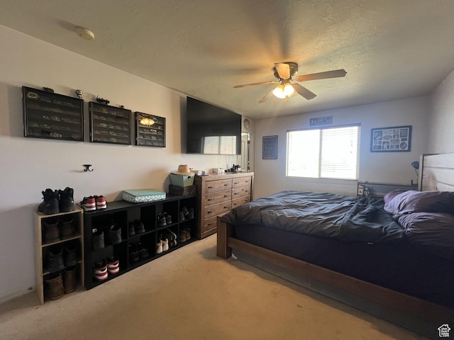 865 E 980 N, Tooele, UT 84074 - bedroom featuring light carpet and a ceiling fan
