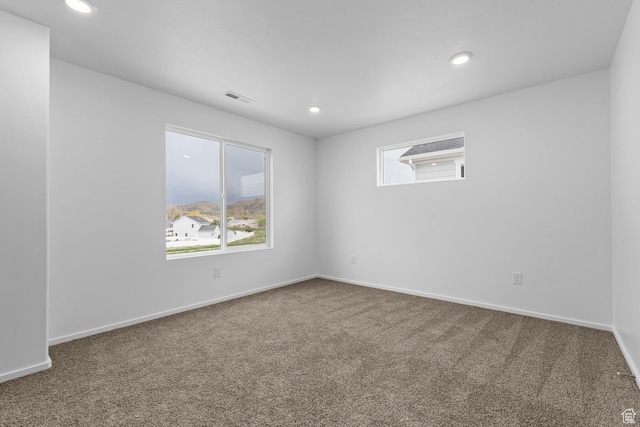 1889 E Thunder Ln Unit 496, Eagle Mountain, UT 84005 - carpeted empty room featuring recessed lighting and baseboards