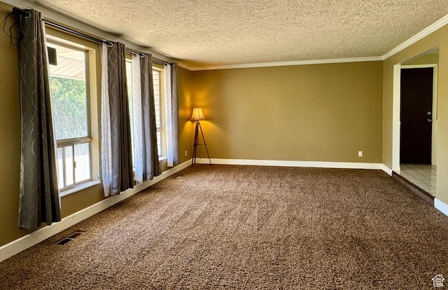 246 N 2800 E, Layton, UT 84040 - carpeted empty room with a textured ceiling and crown molding