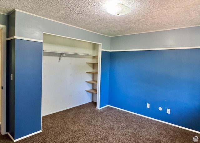 246 N 2800 E, Layton, UT 84040 - unfurnished bedroom with a textured ceiling, carpet floors, and a closet