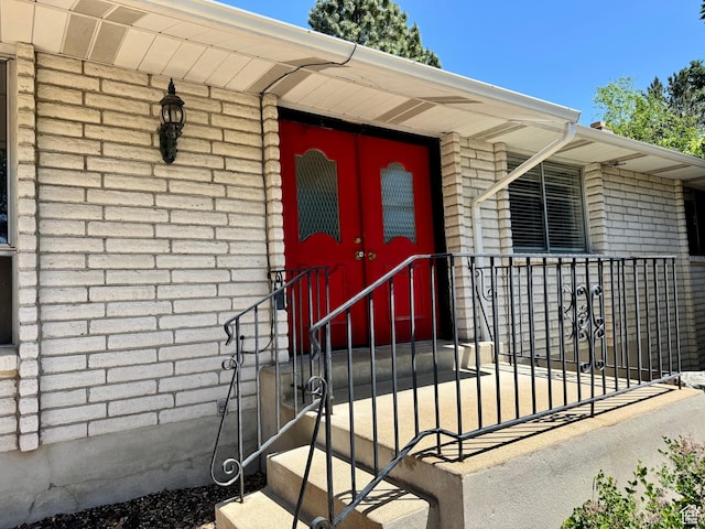 246 N 2800 E, Layton, UT 84040 - property entrance featuring brick siding