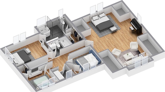 305 E 2690 N Unit 127, Sigurd, UT 84657 - room layout