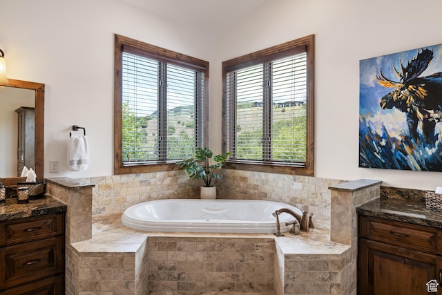 2314 E Flattop Mountain Dr Unit 89, Heber City, UT 84032 - bathroom with vanity and a bath