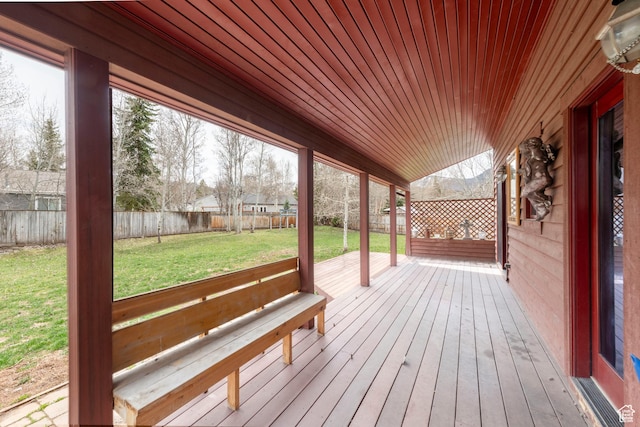 2003 Venus Ct, Park City, UT 84060 - view of wooden terrace