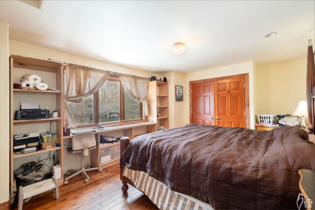 2003 Venus Ct, Park City, UT 84060 - bedroom with a closet and hardwood / wood-style flooring