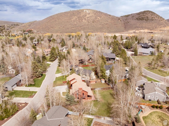 2003 Venus Ct, Park City, UT 84060 - aerial view of residential area with mountains