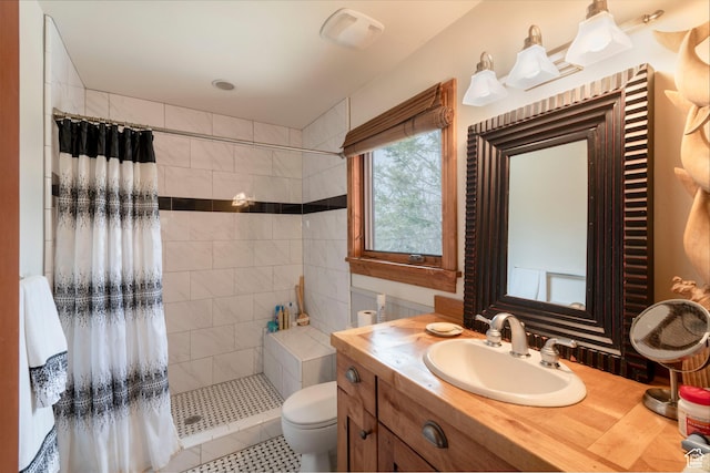 2003 Venus Ct, Park City, UT 84060 - bathroom with tiled shower, vanity, and toilet
