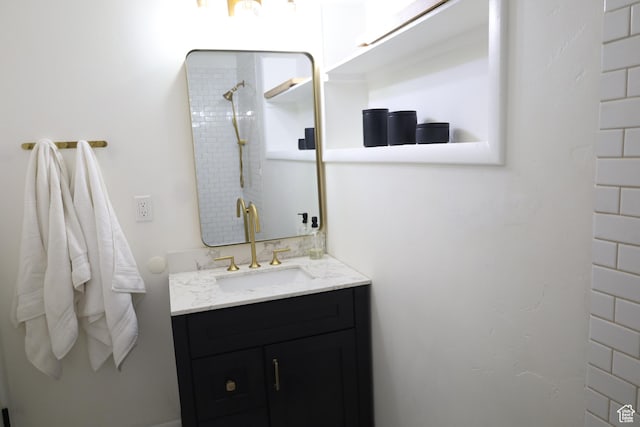 1834 E Cloverdale Rd S, Cottonwood Heights, UT 84121 - full bath with vanity and a shower