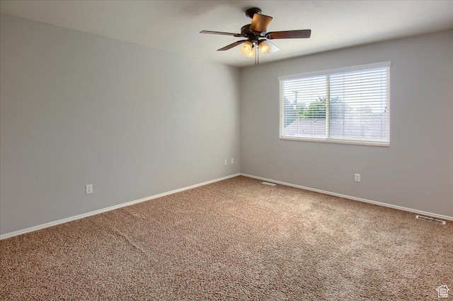 2086 S 50 E, Clearfield, UT 84015 - unfurnished room featuring carpet, a ceiling fan, and baseboards
