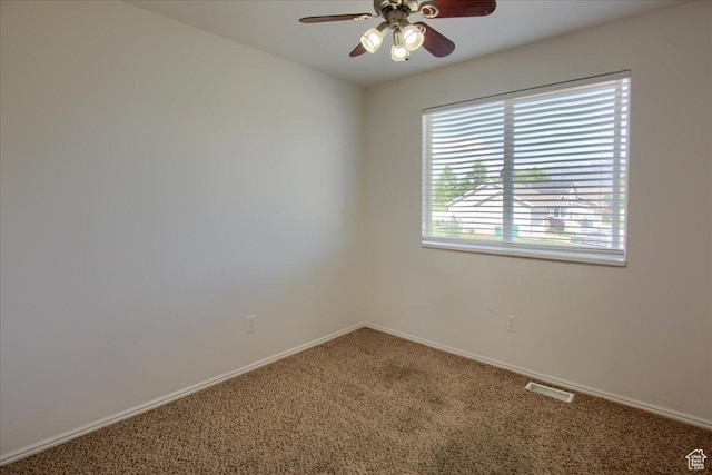 2086 S 50 E, Clearfield, UT 84015 - carpeted spare room featuring a ceiling fan and baseboards