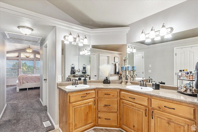 14263 S Morning Light Dr W, Herriman, UT 84065 - ensuite bathroom with double vanity