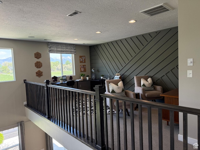 873 S 120 W Unit 003, American Fork, UT 84003 - corridor featuring a textured ceiling and recessed lighting