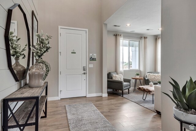 873 S 120 W Unit 003, American Fork, UT 84003 - foyer entrance with light wood-style floors and baseboards