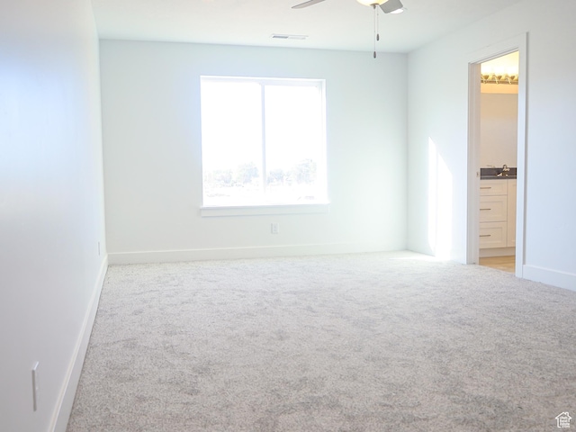 815 N 216 W Unit 23, Nephi, UT 84648 - spare room featuring carpet flooring, ceiling fan, and baseboards