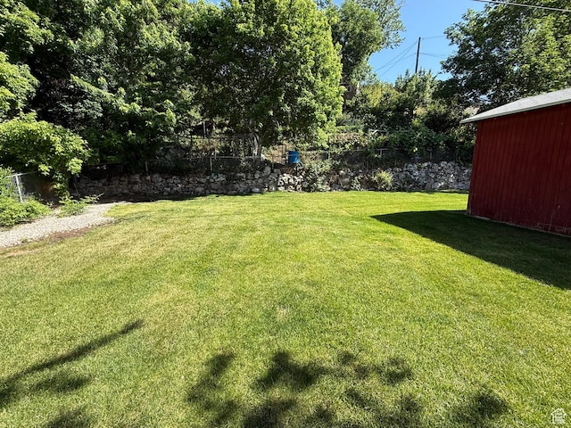 272 E 3000 N, North Ogden, UT 84414 - view of yard featuring an outbuilding