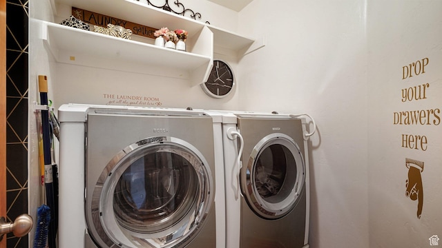1988 Fieldstone Ln, Heber City, UT 84032 - washroom featuring washer and clothes dryer