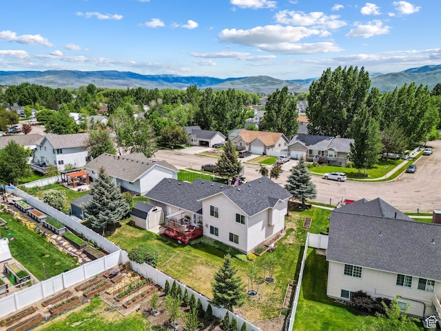 677 E 110 N, Heber City, UT 84032 - aerial view of residential area featuring a mountainous background