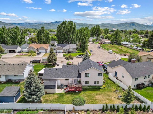 677 E 110 N, Heber City, UT 84032 - aerial perspective of suburban area featuring mountains