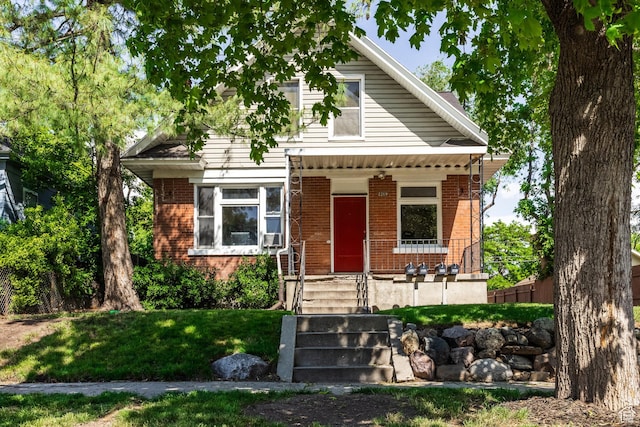 2269 S Green St Unit 1-4, Salt Lake City, UT 84106 - view of front of house with brick siding and covered porch