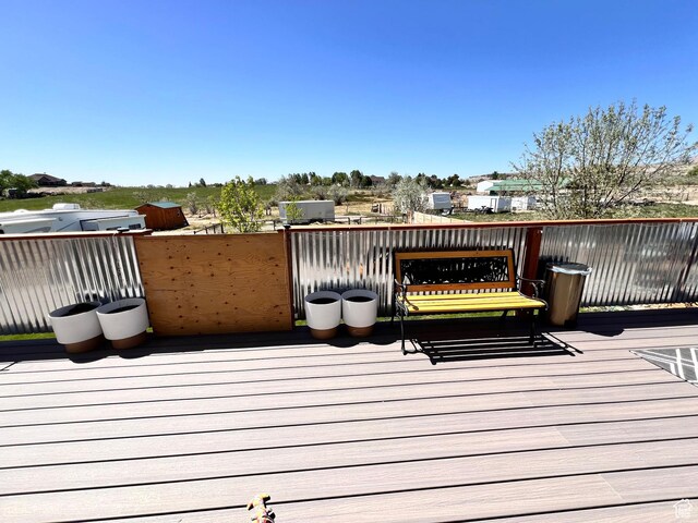 505 W 300 N, Orangeville, UT 84537 - view of deck