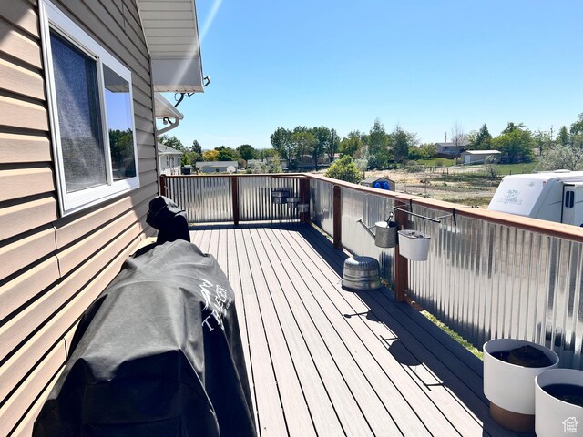 505 W 300 N, Orangeville, UT 84537 - view of wooden terrace
