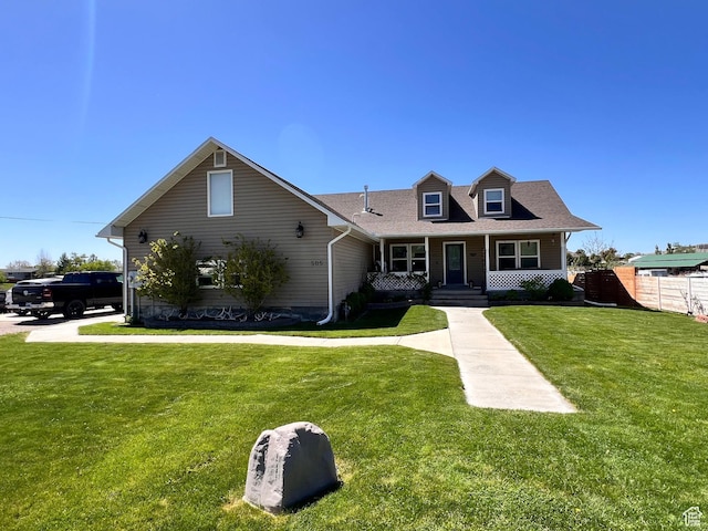 505 W 300 N, Orangeville, UT 84537 - view of front facade featuring covered porch and a shingled roof