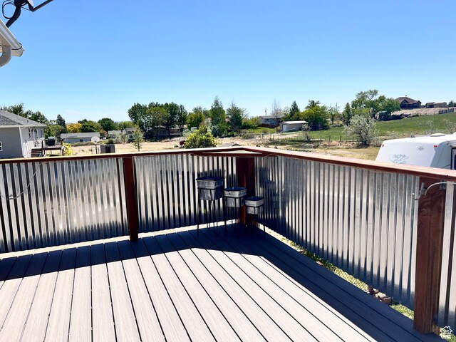 505 W 300 N, Orangeville, UT 84537 - view of deck