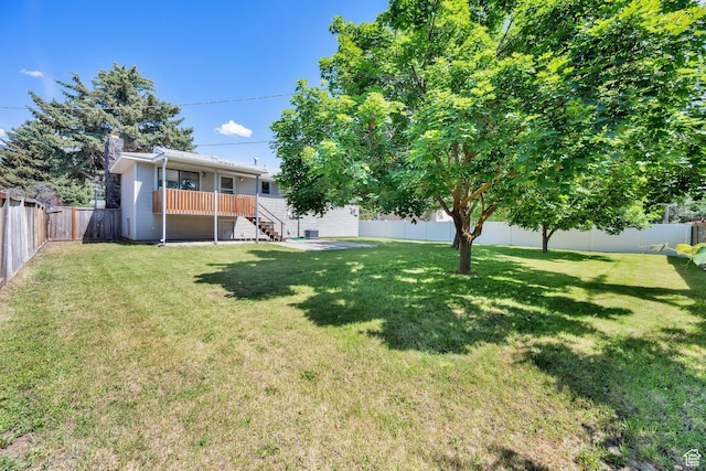 8026 S Erique Way, Cottonwood Heights, UT 84093 - view of yard with stairs