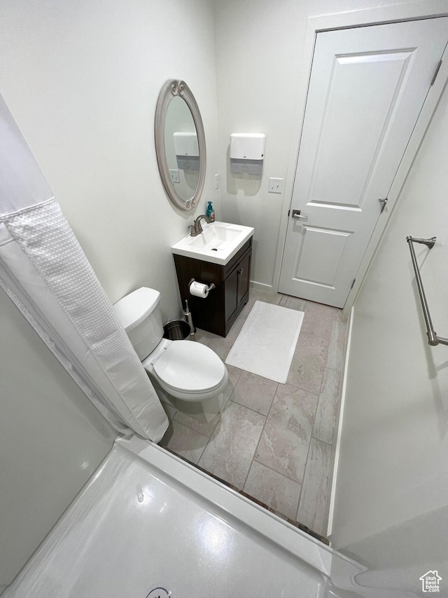 5028 W Lake Terrace Ave, South Jordan, UT 84009 - bathroom with toilet and vanity