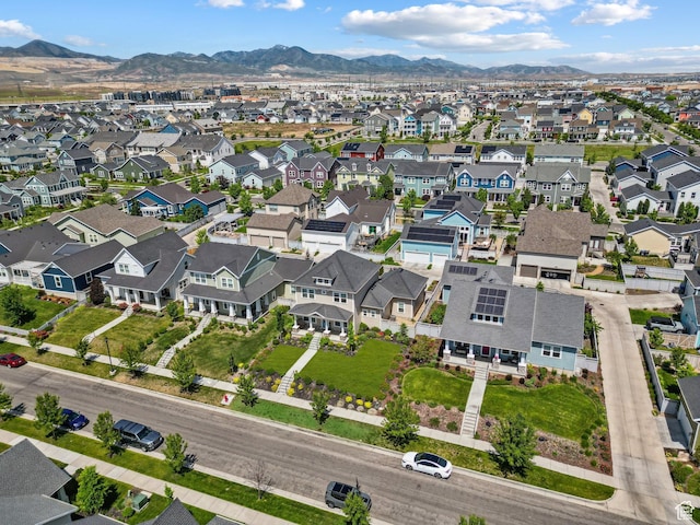5028 W Lake Terrace Ave, South Jordan, UT 84009 - aerial perspective of suburban area with a mountainous background