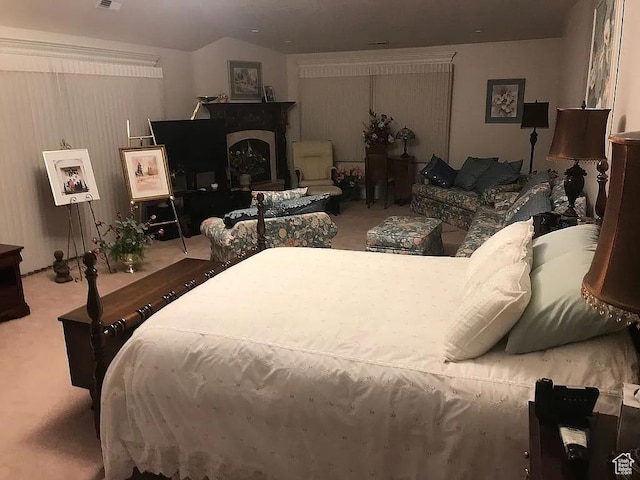 4093 Imperial Way, Provo, UT 84604 - bedroom with carpet and lofted ceiling