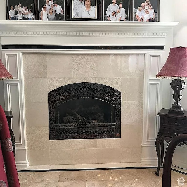 4093 Imperial Way, Provo, UT 84604 - detailed view of a fireplace